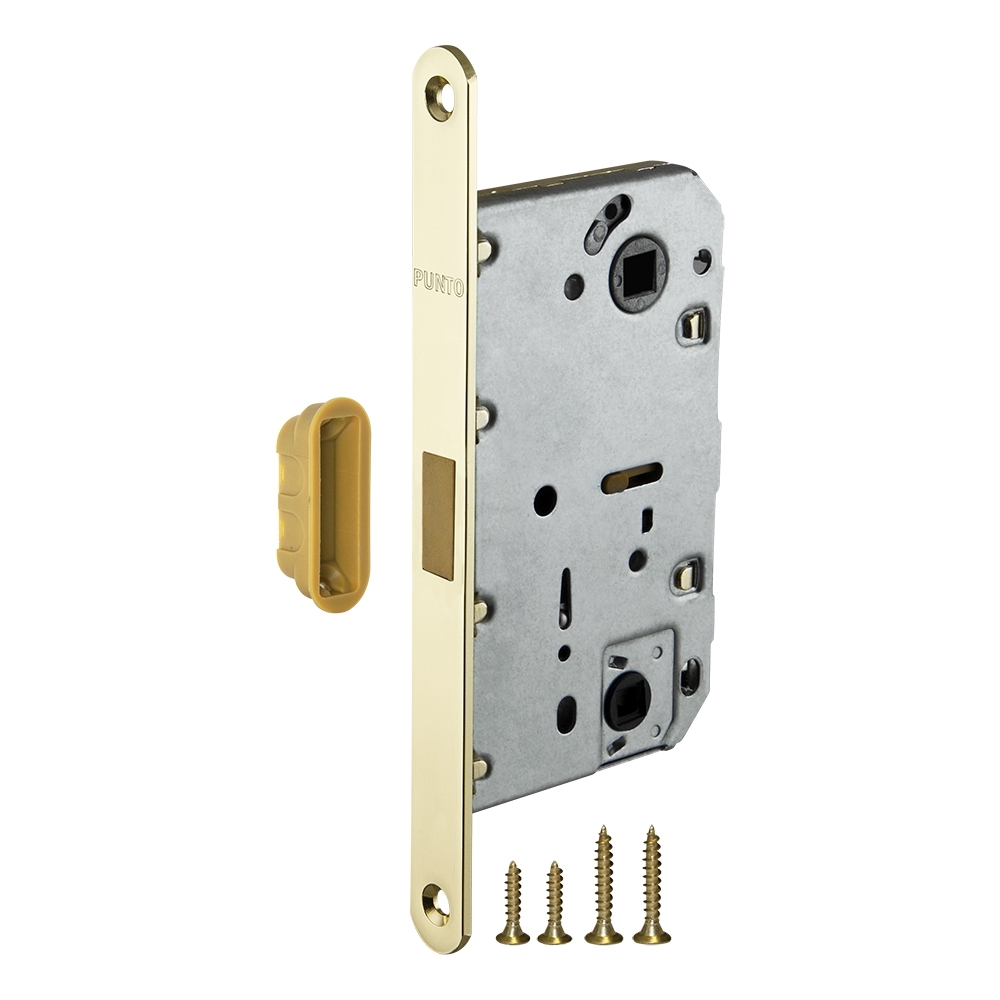 Фото Защелка врезная магнитная ML96WC-50/BL GP (золото) блистер