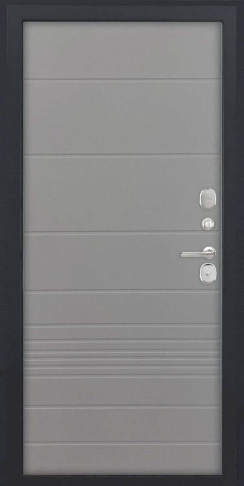 Входная дверь ДвериПРО L-3b ФЛ-700 (10мм, ясень грей) DPRO195479 внутренняя сторона